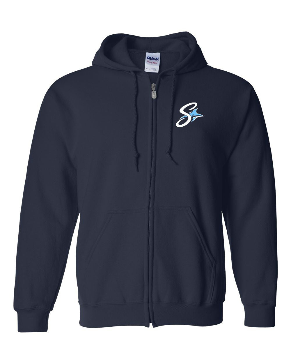 Sharks Softball Embroidered Full Zip Jacket