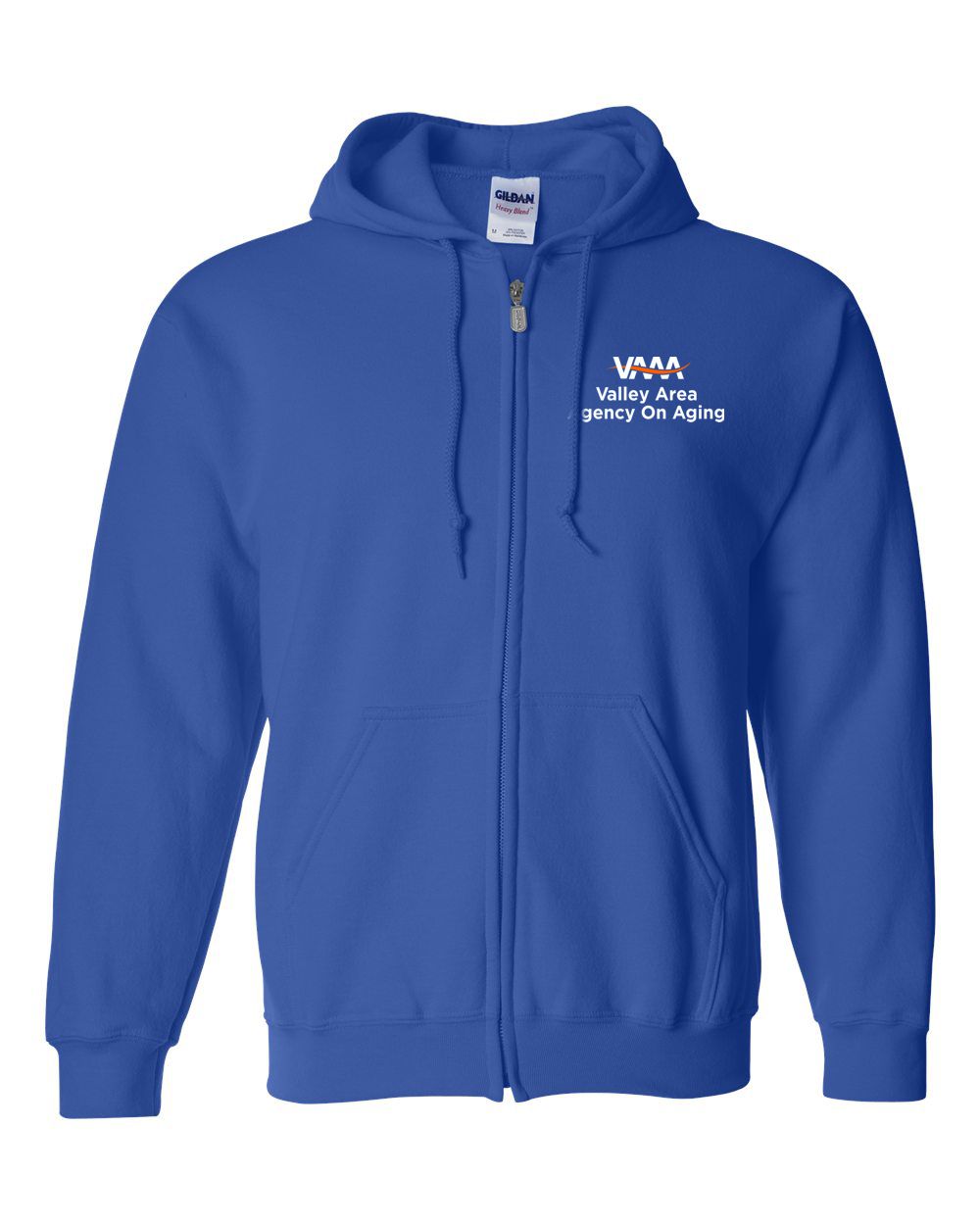 Valley Area Agency On Aging Embroidered Full Zip Jacket