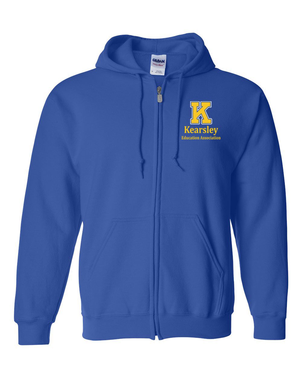 Kearsley Education Association Full Zip Hooded Sweatshirt