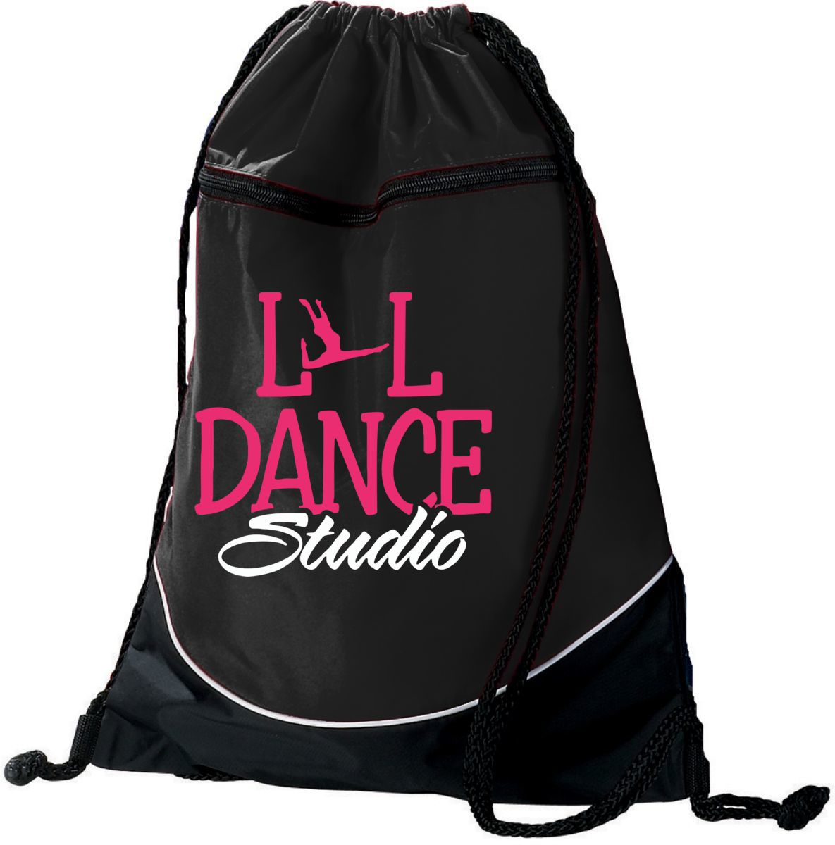 L&L Dance Tri - Color Drawstring Bag