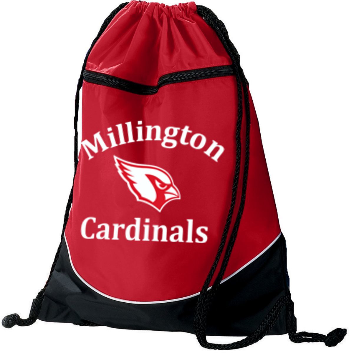 Millington Tri - Color Drawstring Bag