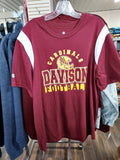 Davison Football Athletic Stripe Tee