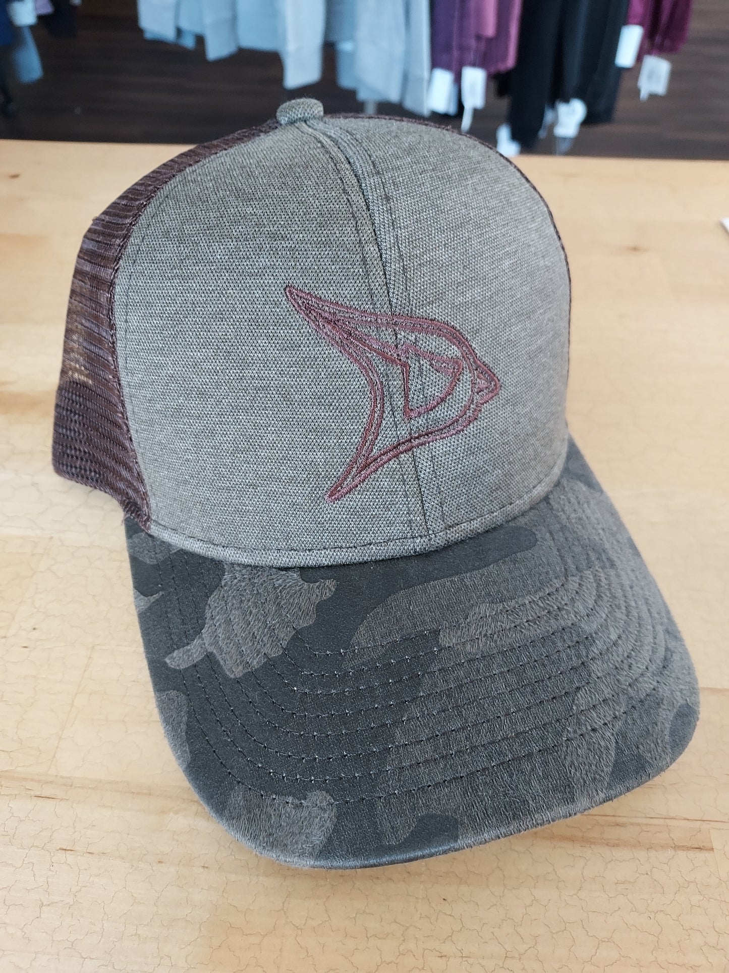 Davison Camo Trucker Cap