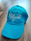 Michigan Script Contrast Hat