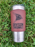 Davison Cardinals Football Wrapped Engraved 20oz Tumbler