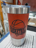 Basketball Grandma Wrapped Engraved 20oz Tumbler
