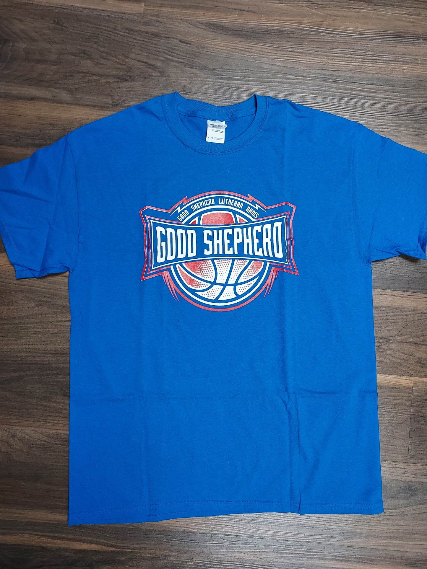 Good Shepherd Lutheran Basketball T-shirt