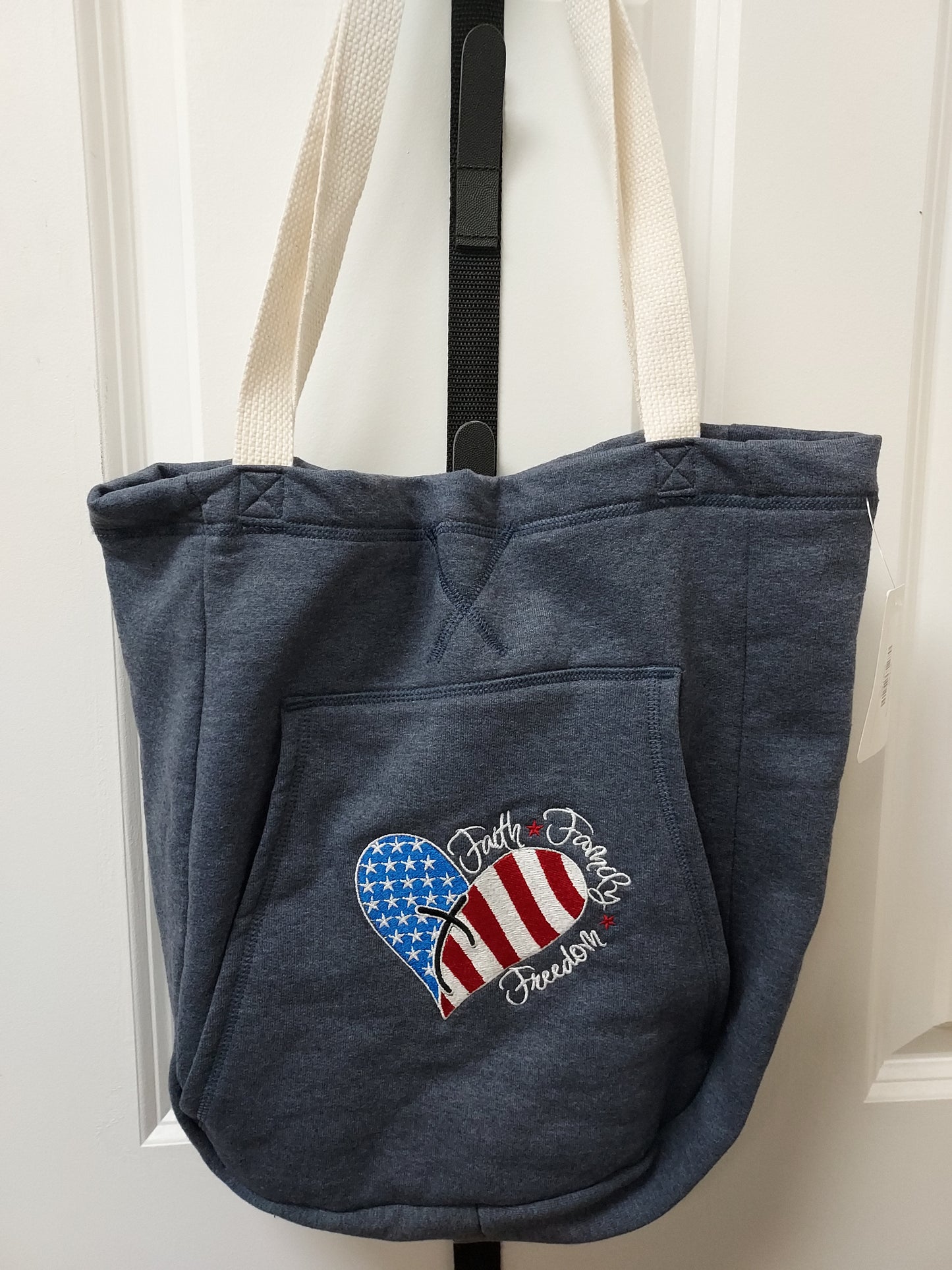 Faith Family & Freedom Sweatshirt Bag