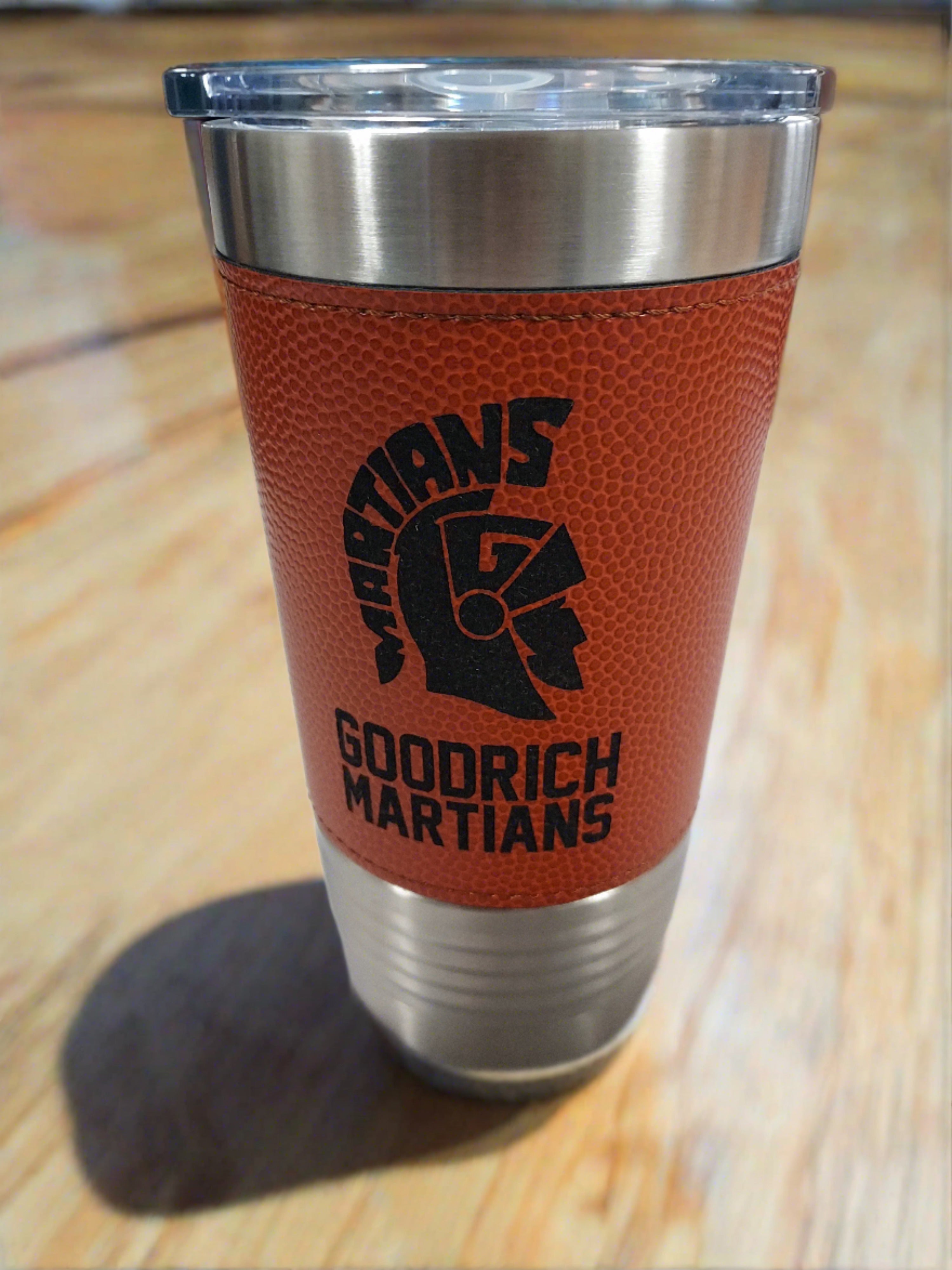 Goodrich Basketball Wrapped Engraved 20oz Tumbler