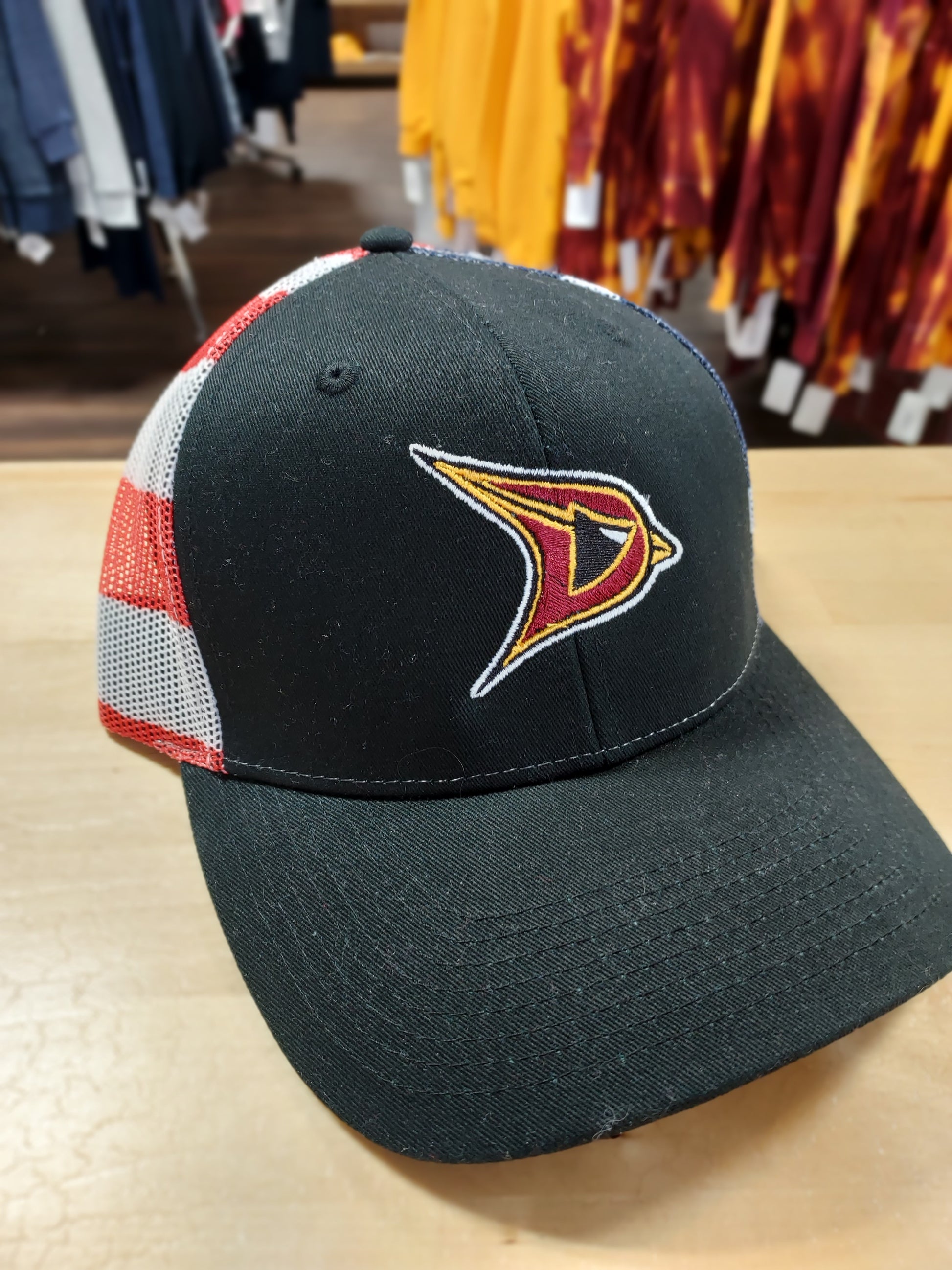 Davison Flag Mesh Snapback Hat