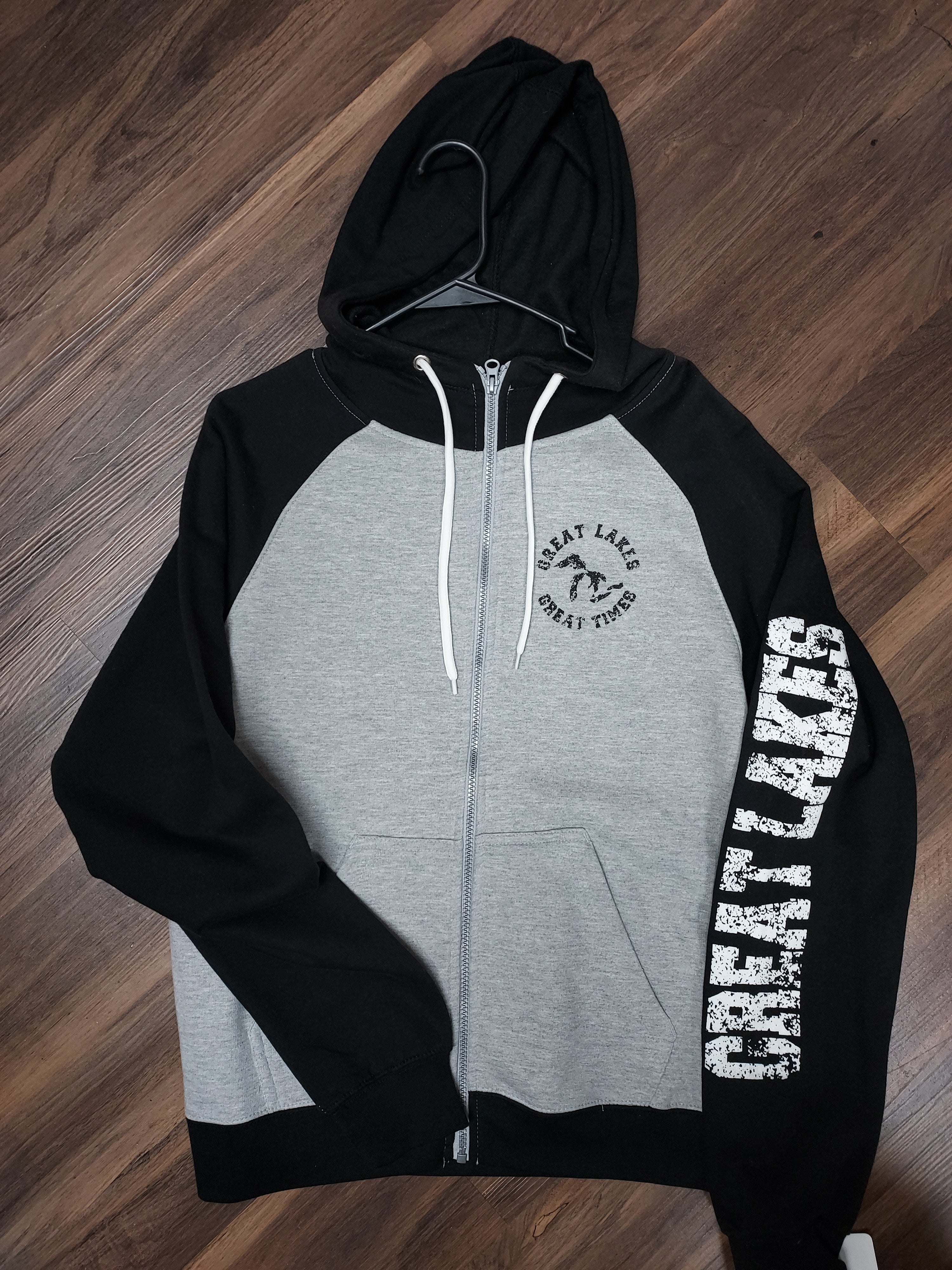 Great Lakes Raglan Full Zip (2 Color)