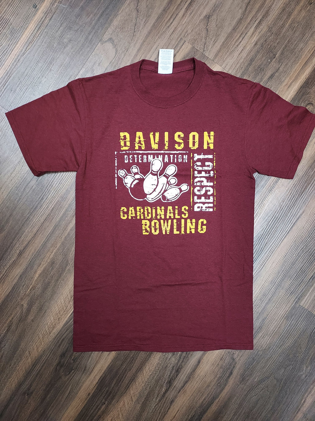 Davison Bowling Believe Design Basic T-shirt