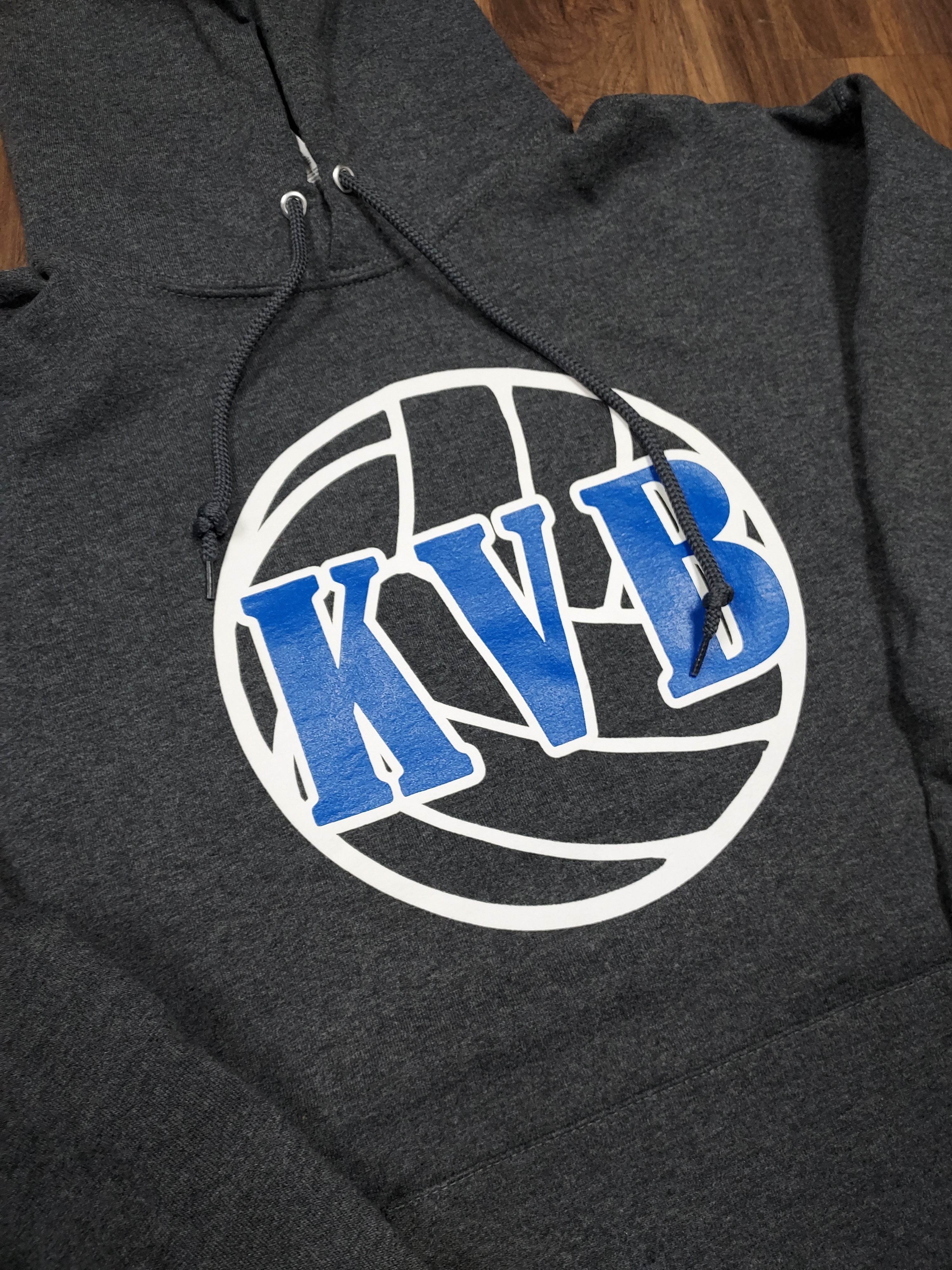 Kearsley Volleyball KVB Basic Hooded Sweatshirt