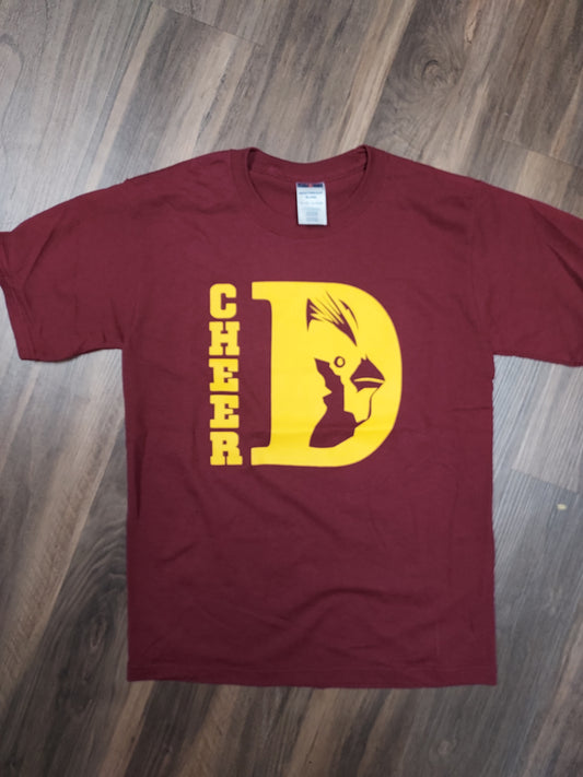 Davison Cheer Classic Basic T-shirt