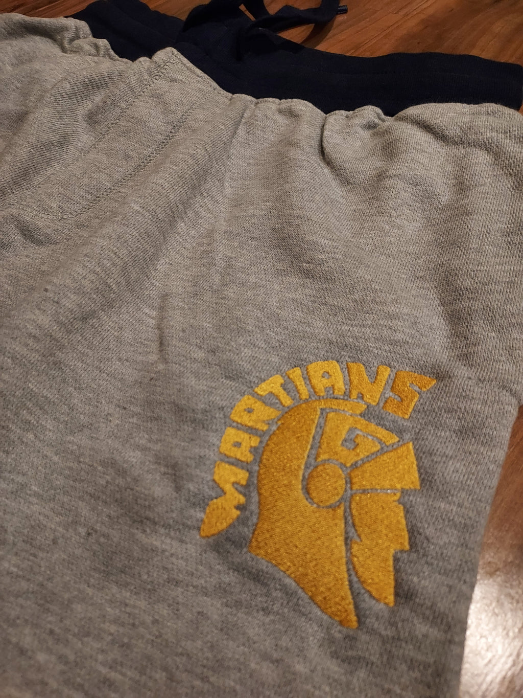 Goodrich Martians Gold Embroidered Contrast Sweatpants