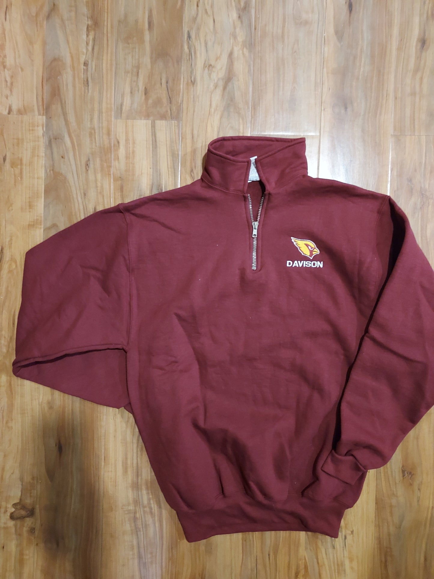 Davison Cardinals 1/4 Zip Classic Fleece