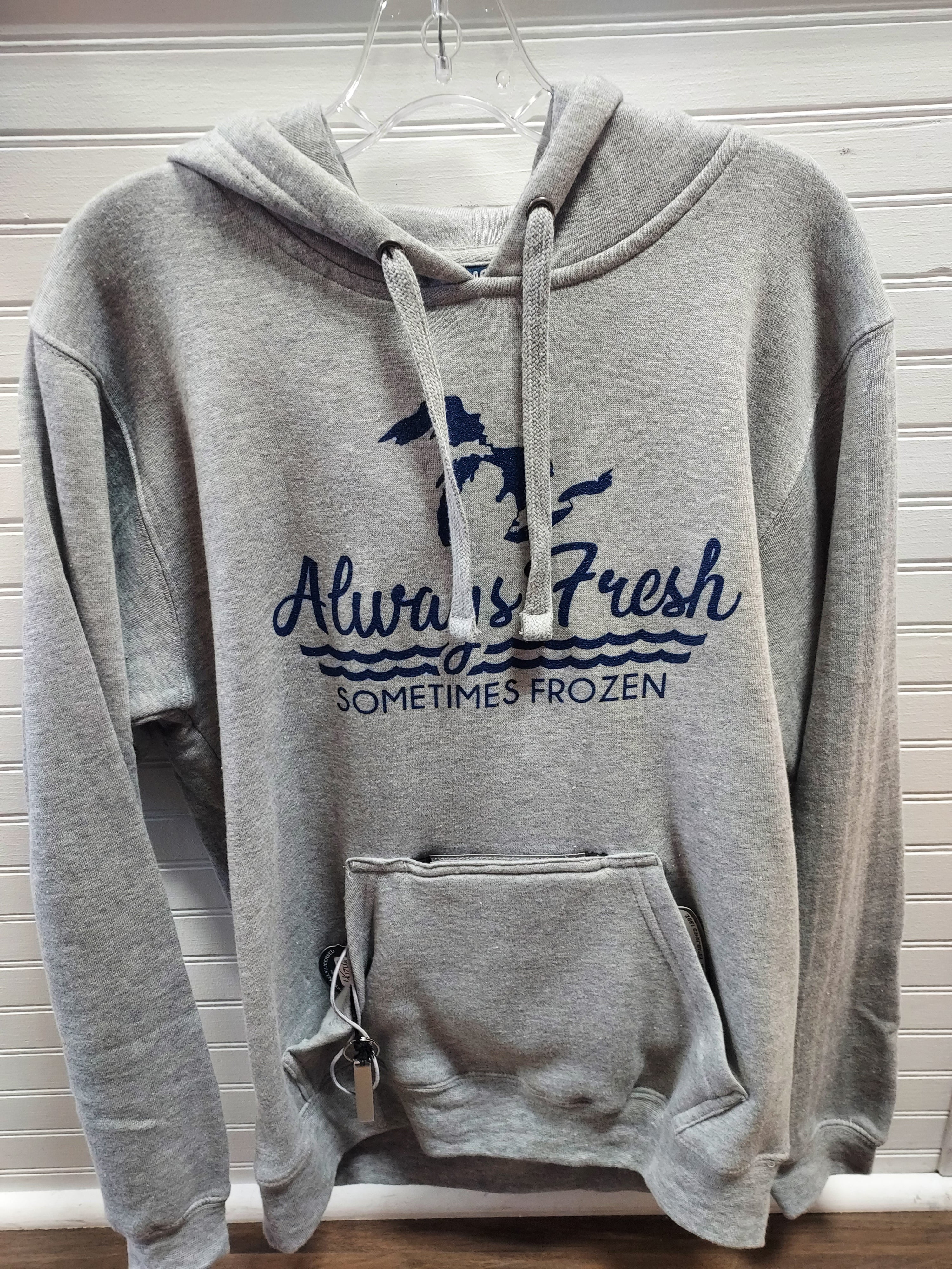 Always Fresh Sometimes Frozen Unisex Beverage Hoodie