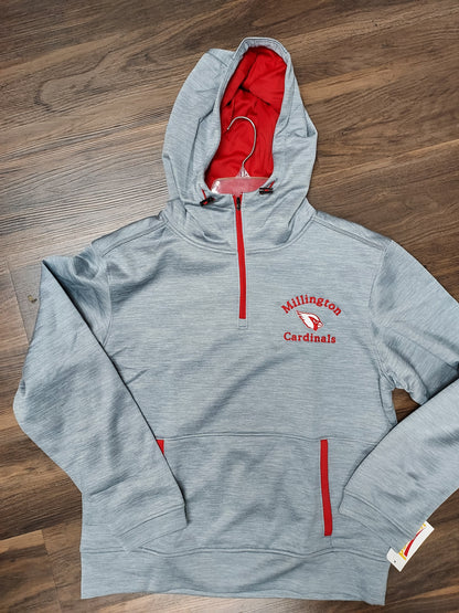 Millington Cardinals Linear Polyester Performance Hood