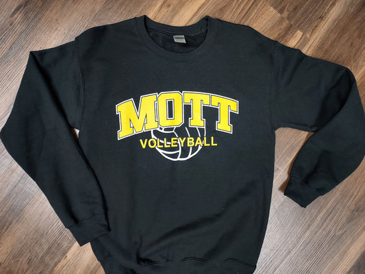 Mott Volleyball Arc Basic Crew Sweatshirt