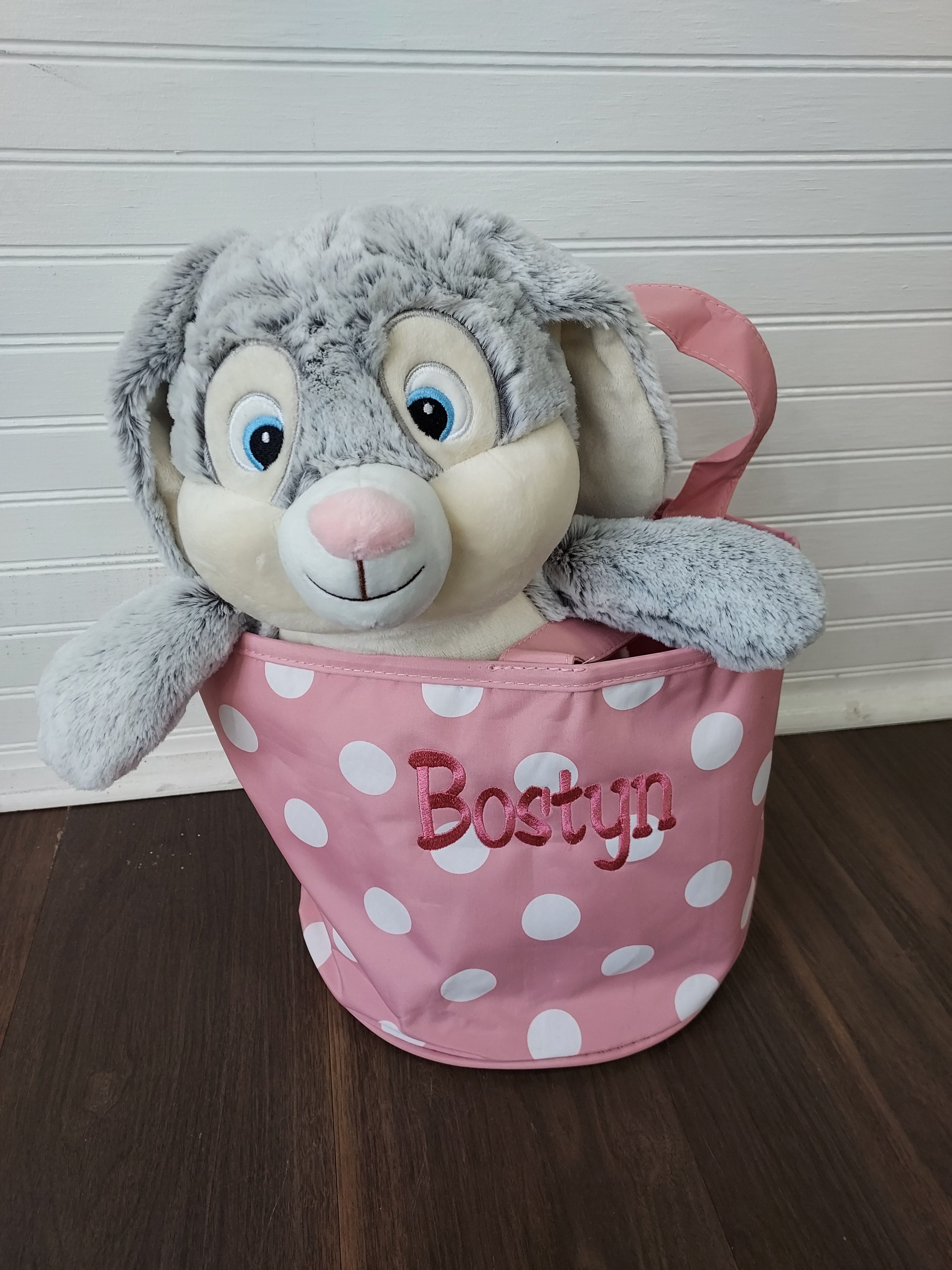 Polk-a-Dot Easter Basket