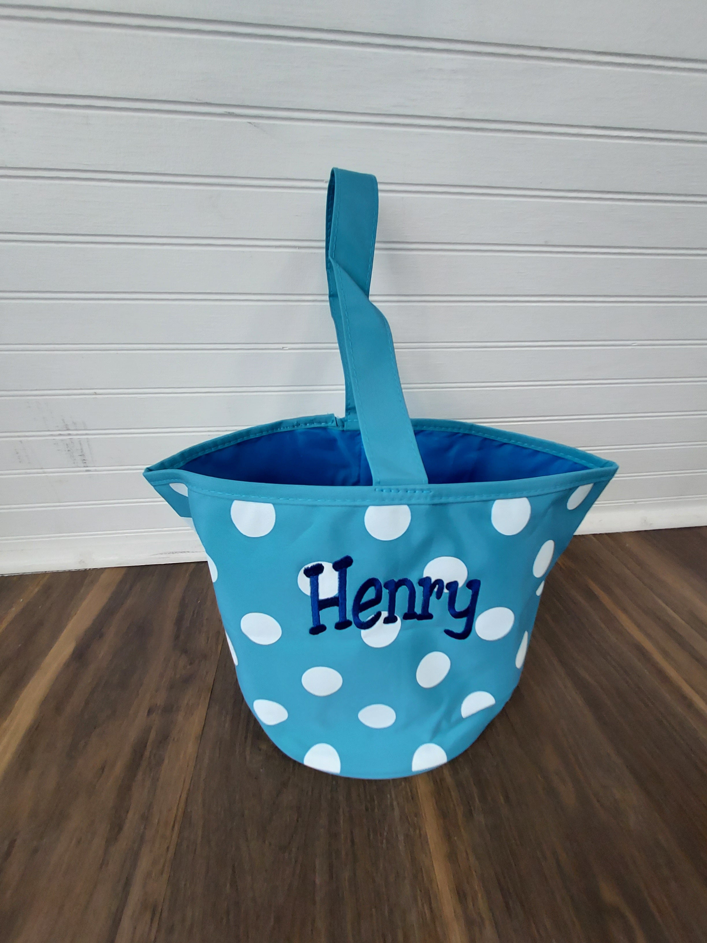 Polk-a-Dot Easter Basket