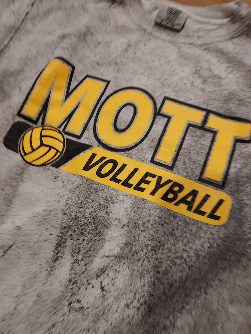 Mott Volleyball Colorblast Crewneck Sweatshirt