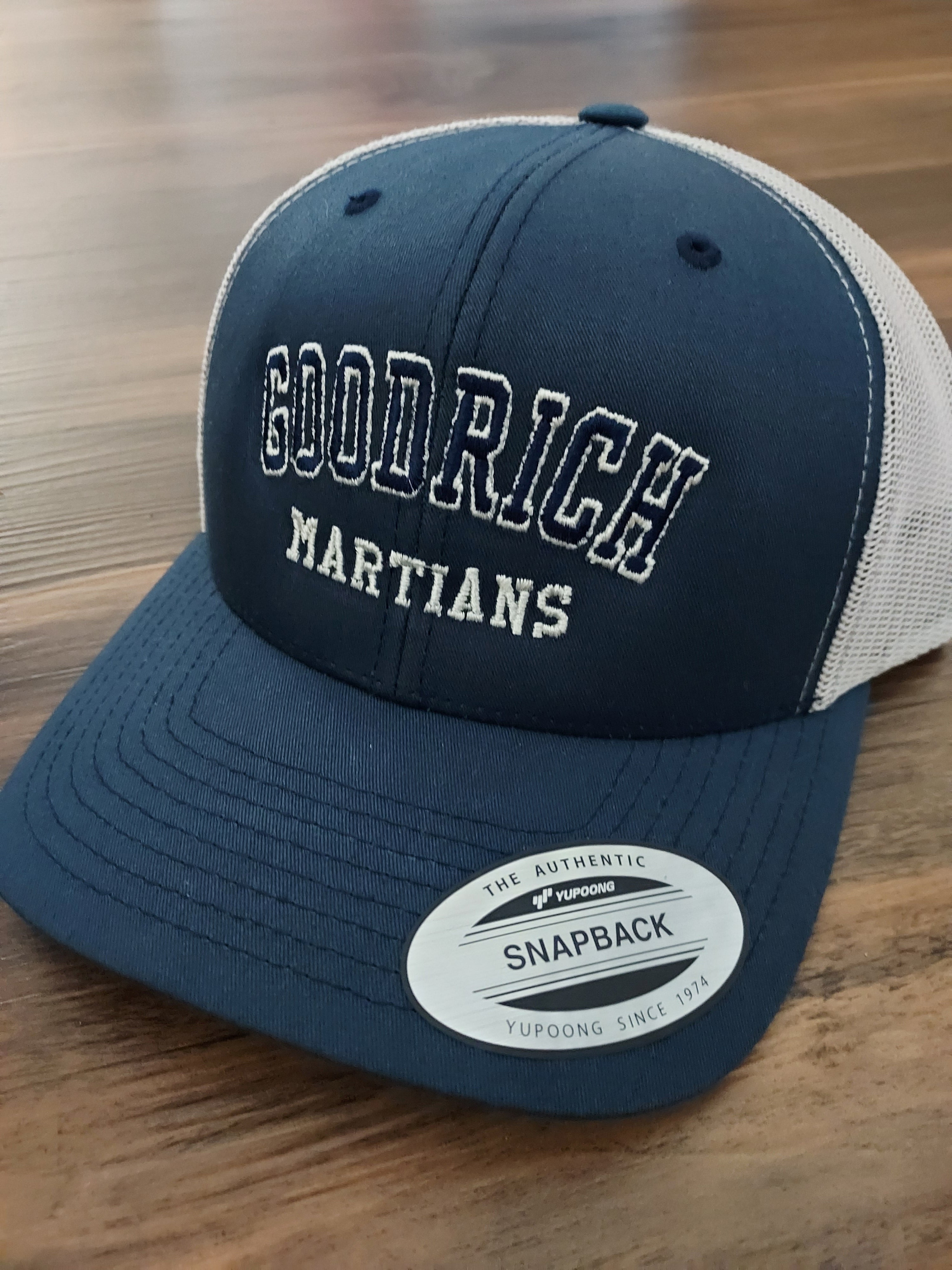 Goodrich Martians Navy/Silver Retro Trucker Cap