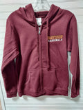 Davison Cardinals Ladies Full Zip Jacket
