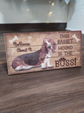 Basset Hound Tabletop Art