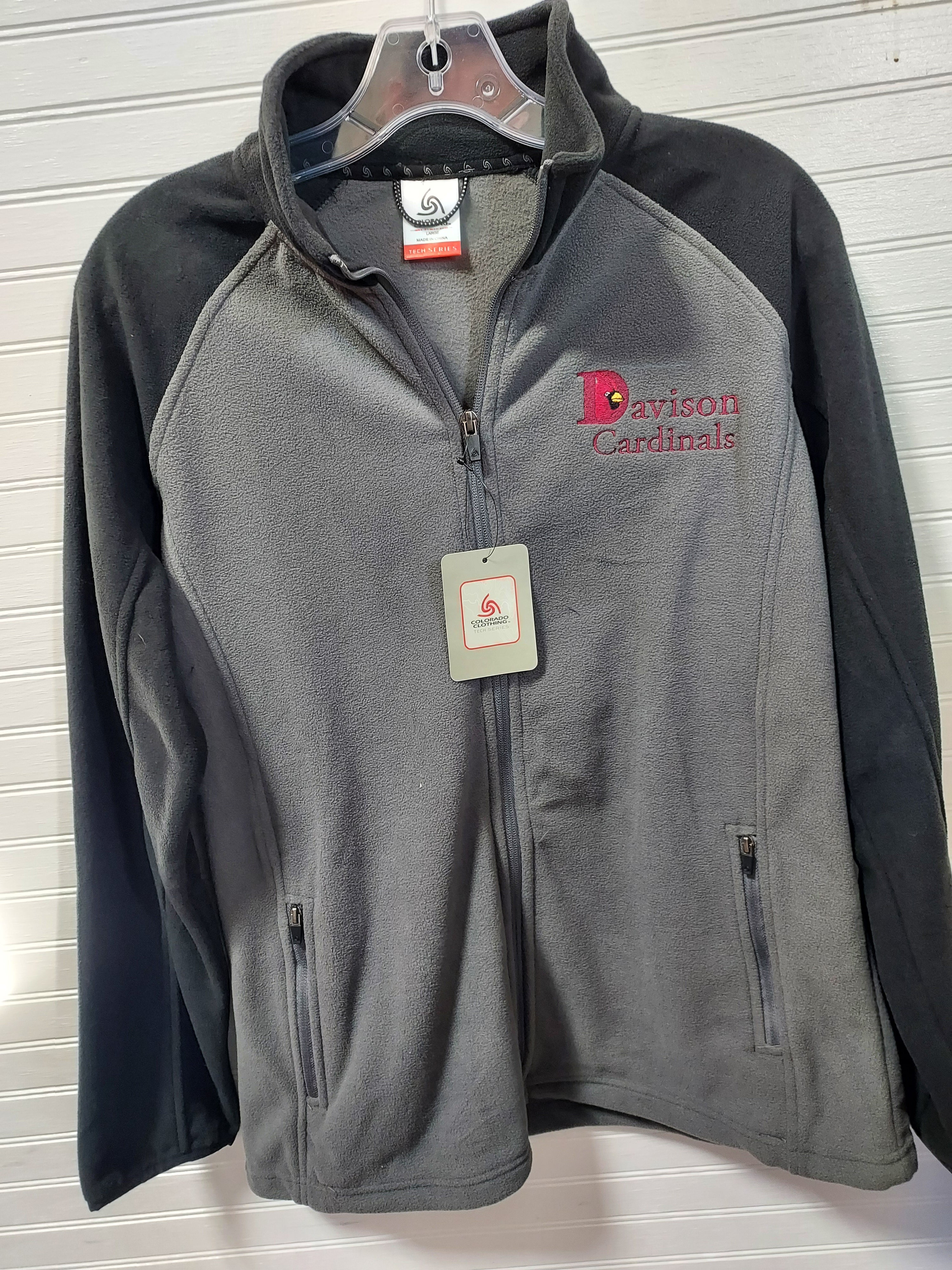 Davison Cardinals Ladies' Steamboat Microfleece Jacket