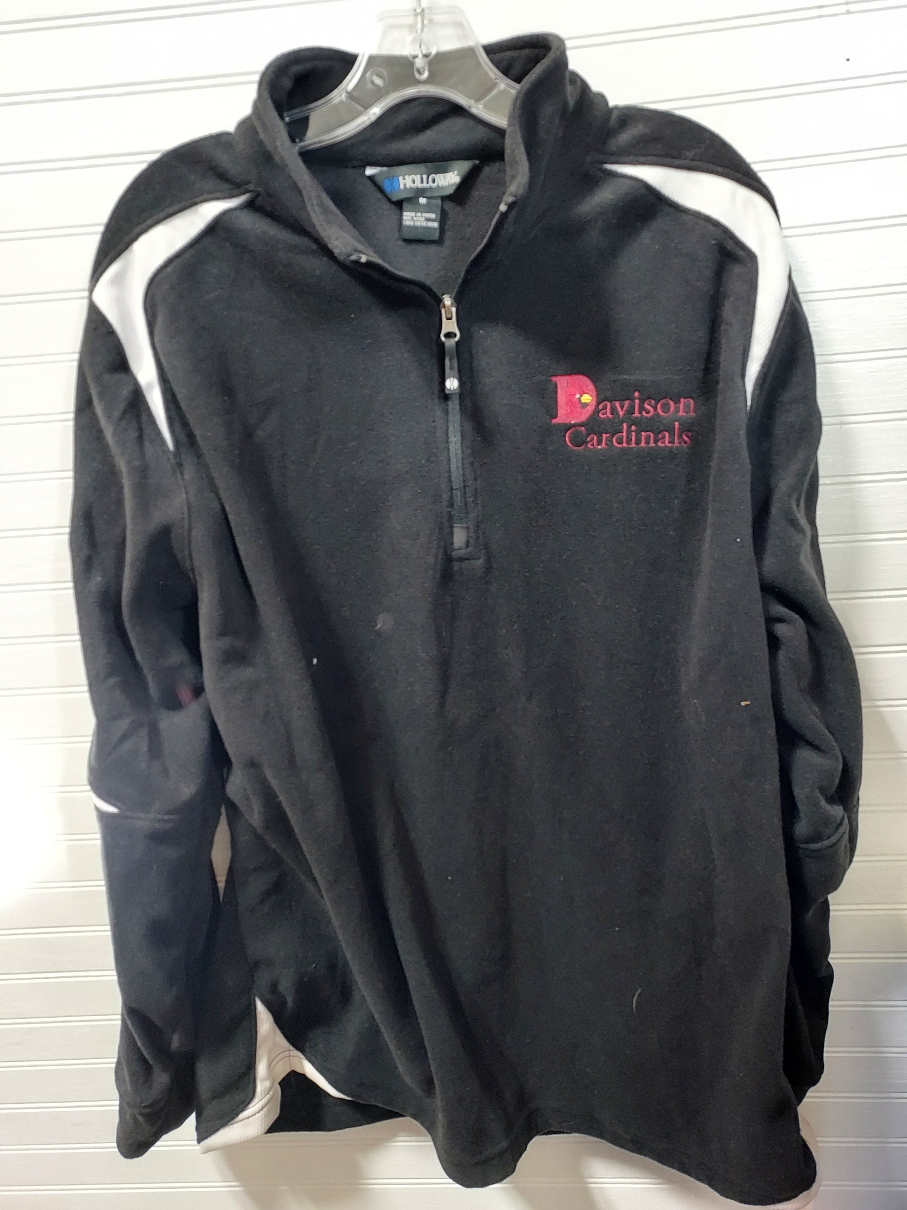 Davison Cardinals 1/4 Zip Micro Fleece Jacket