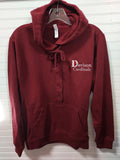 Davison Cardinals Enza® Ladies 5-Button Fleece Hood