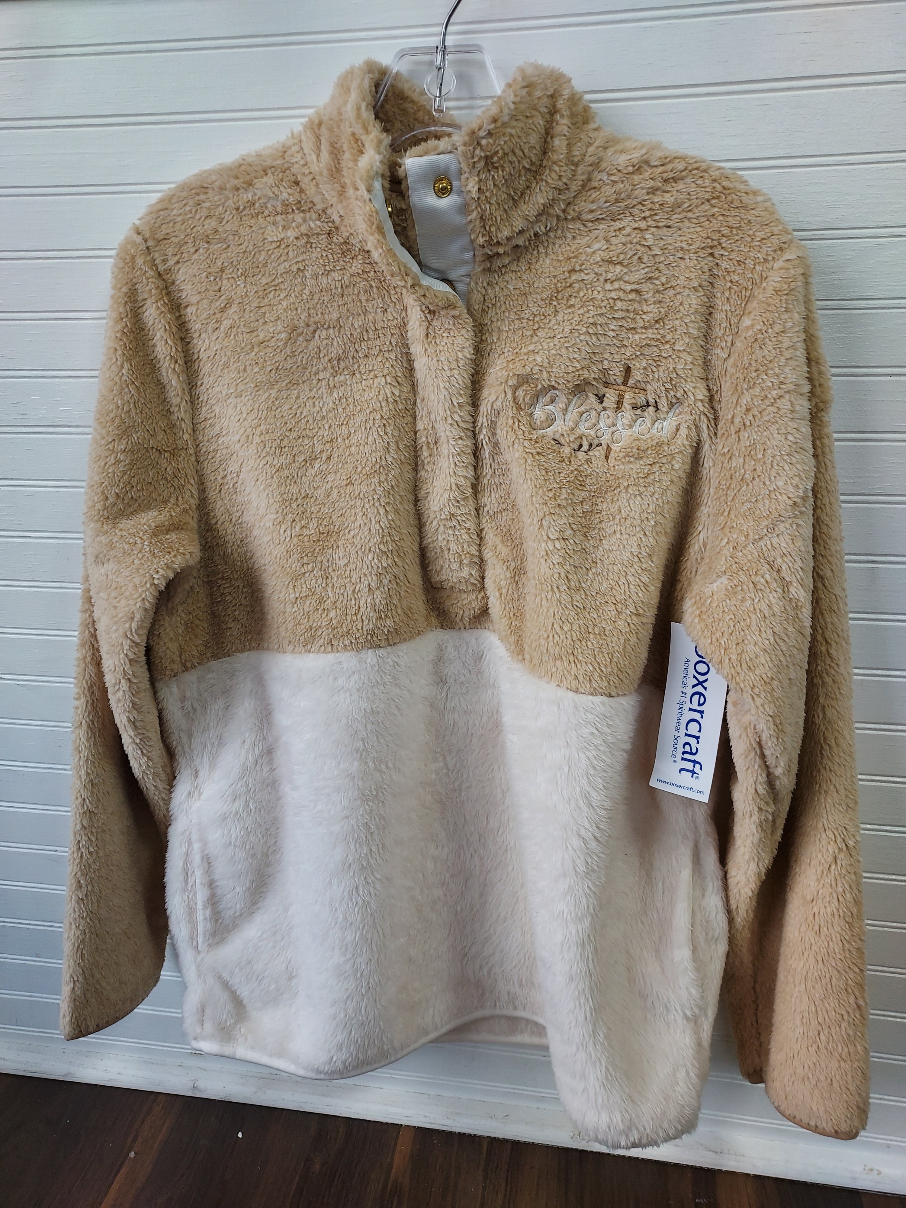 Blessed Ladies Fuzzy Fleece Pullover