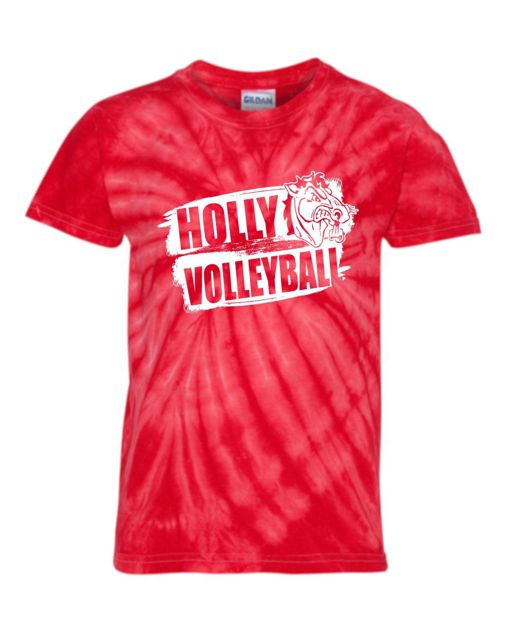 Holly Volleyball Tie Dye T-shirt