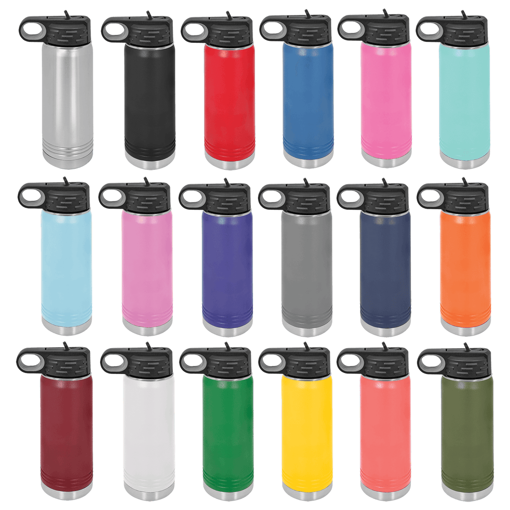 Custom Engraved 20oz Water Bottle