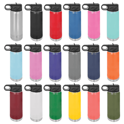 Custom Engraved 20oz Water Bottle
