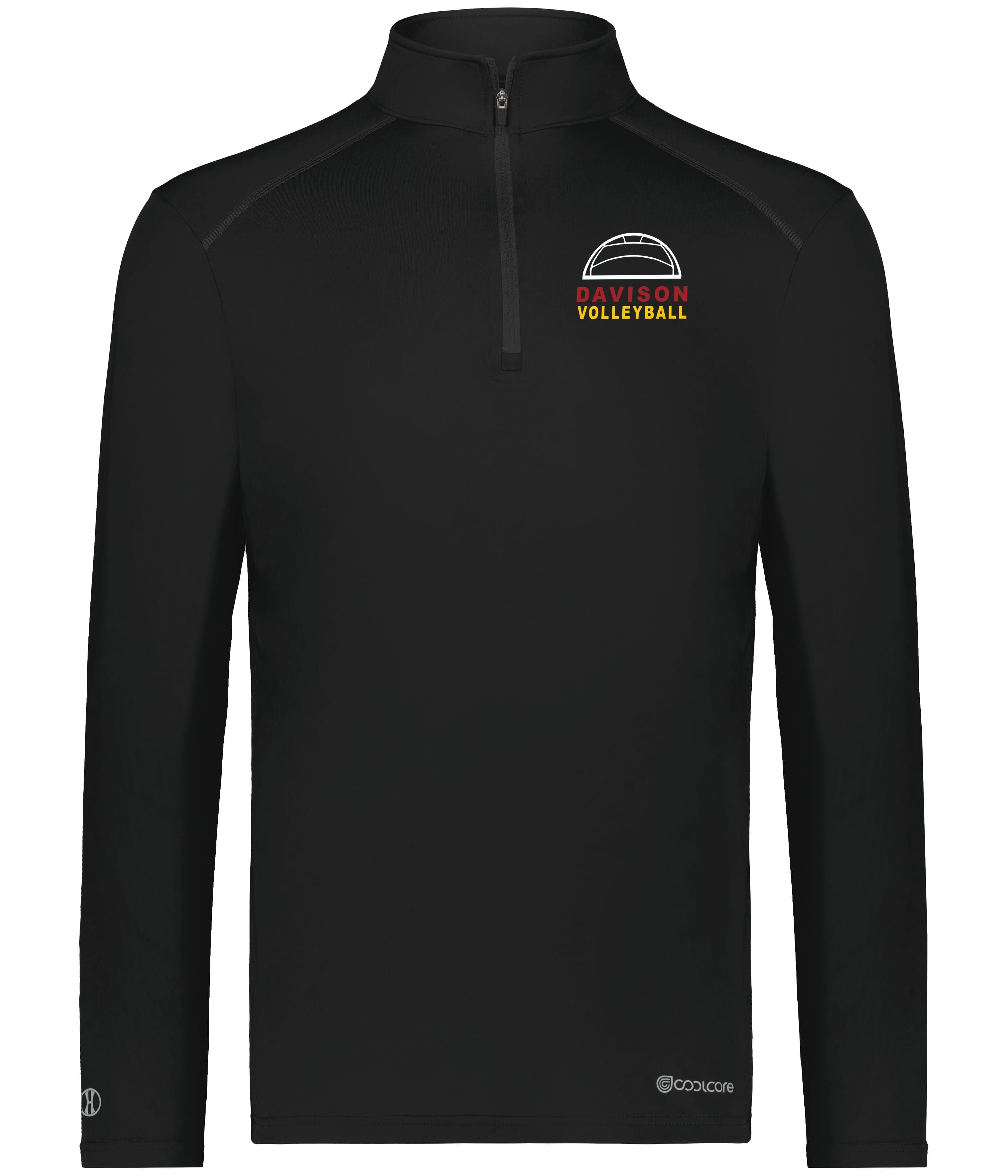 Davison Volleyball Cool Core 1/4 Zip Pullover