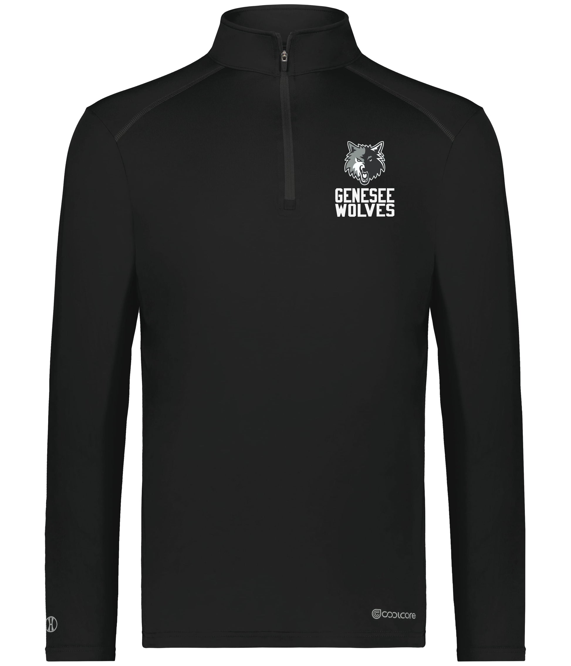 Genesee Wolves Cool Core 1/4 Zip Pullover - GWPTO