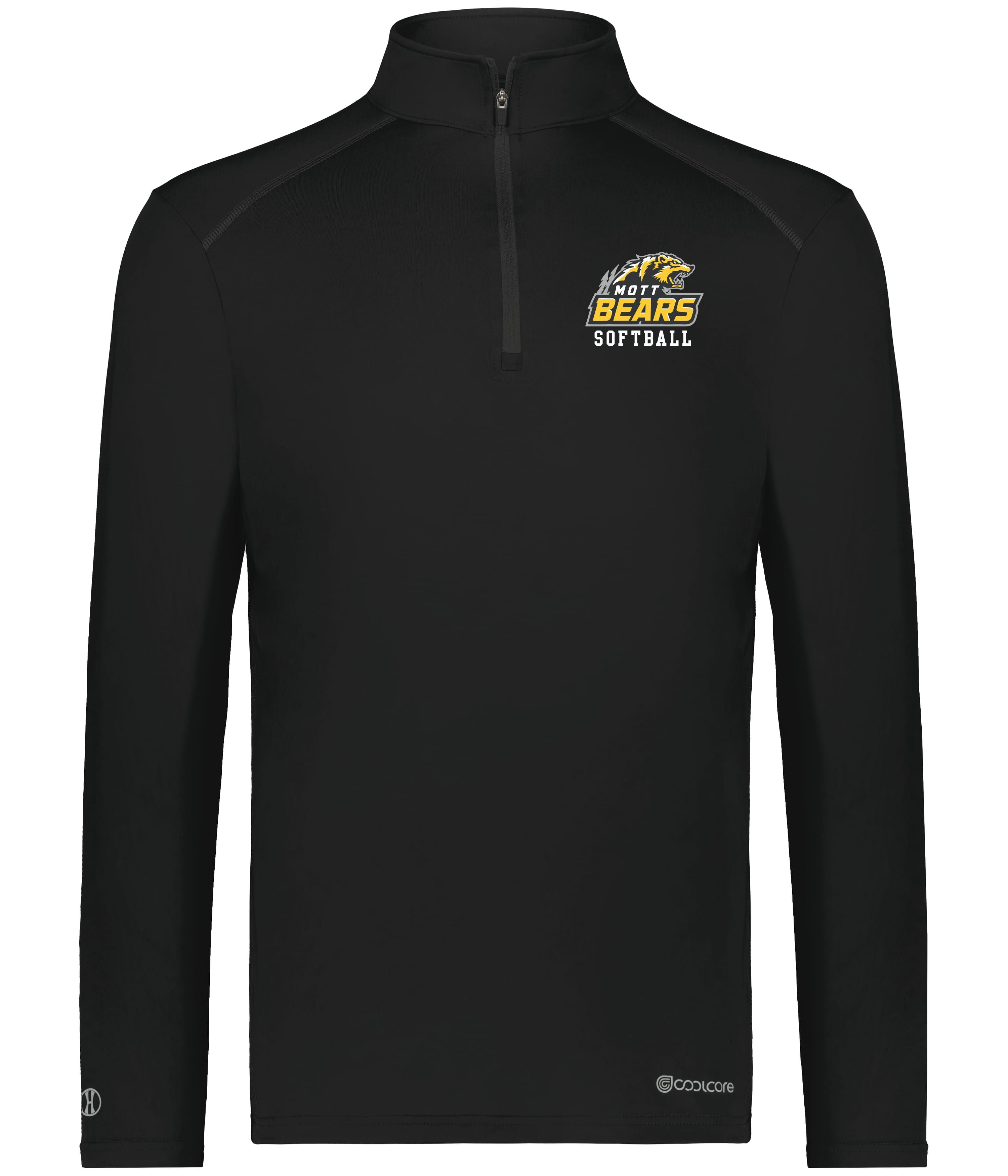 Mott CC Softball Cool Core 1/4 Zip Pullover