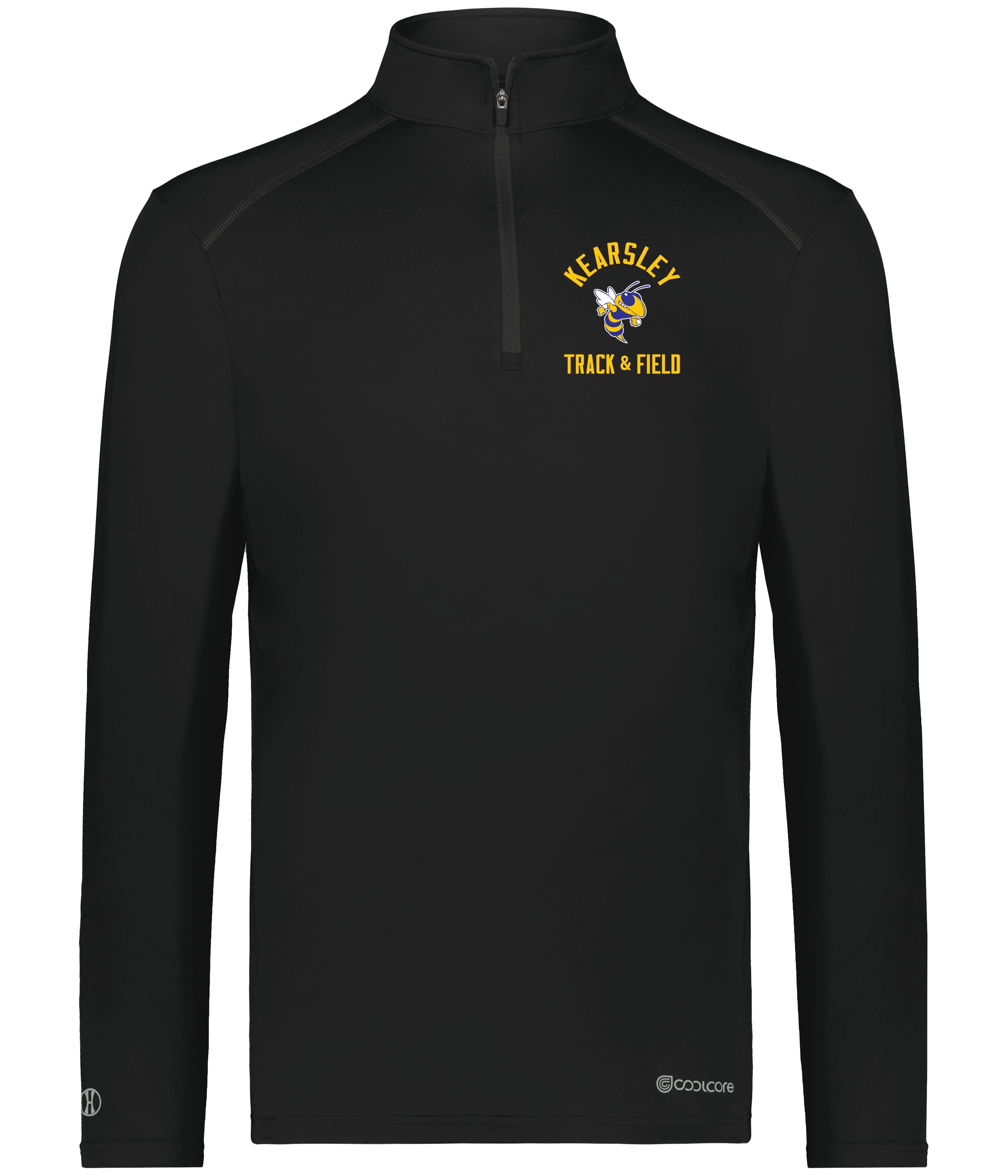 Kearsley Track & Field Cool Core 1/4 Zip Pullover