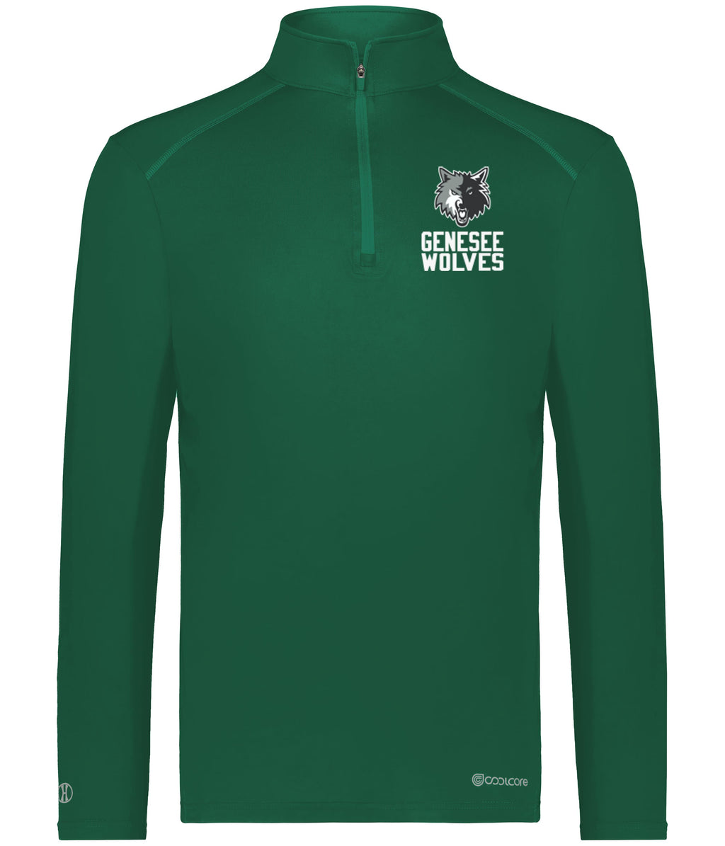 Genesee Wolves Cool Core 1/4 Zip Pullover - GWPTO