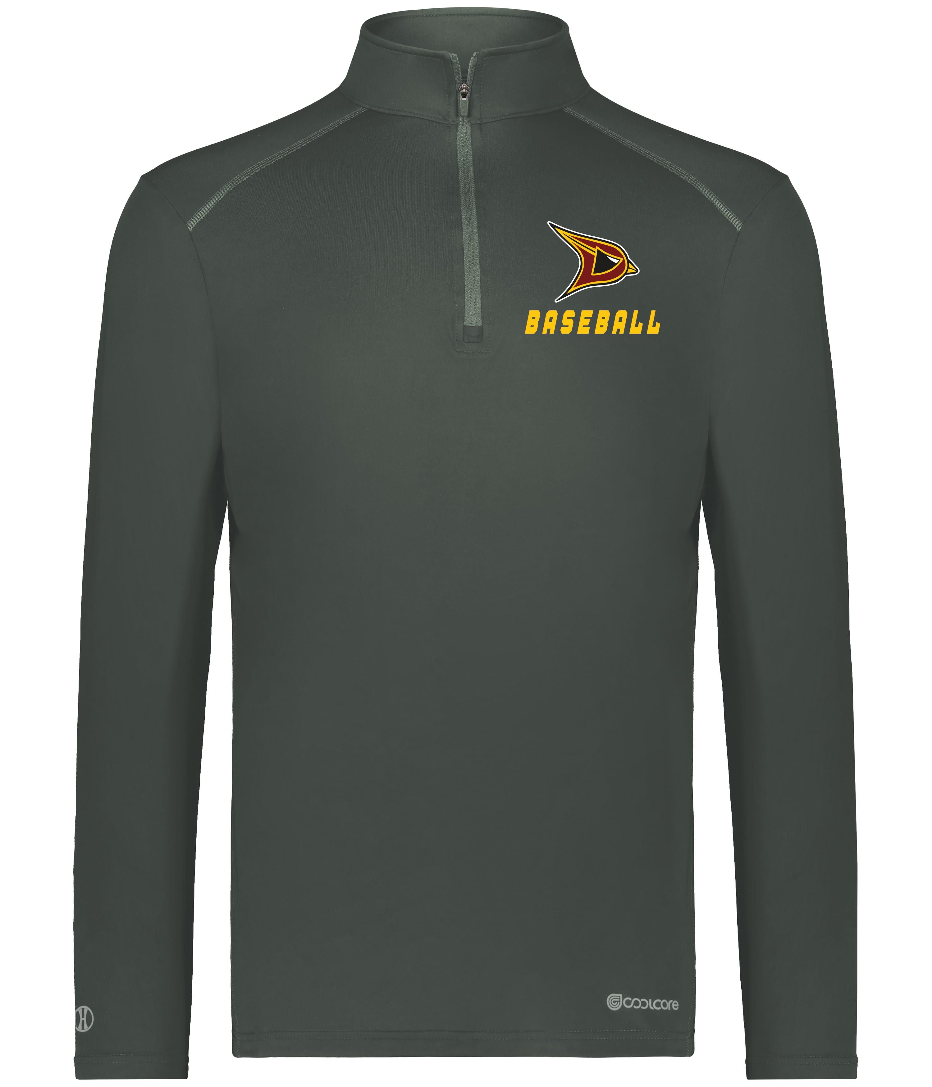 Davison Baseball Cool Core 1/4 Zip Pullover