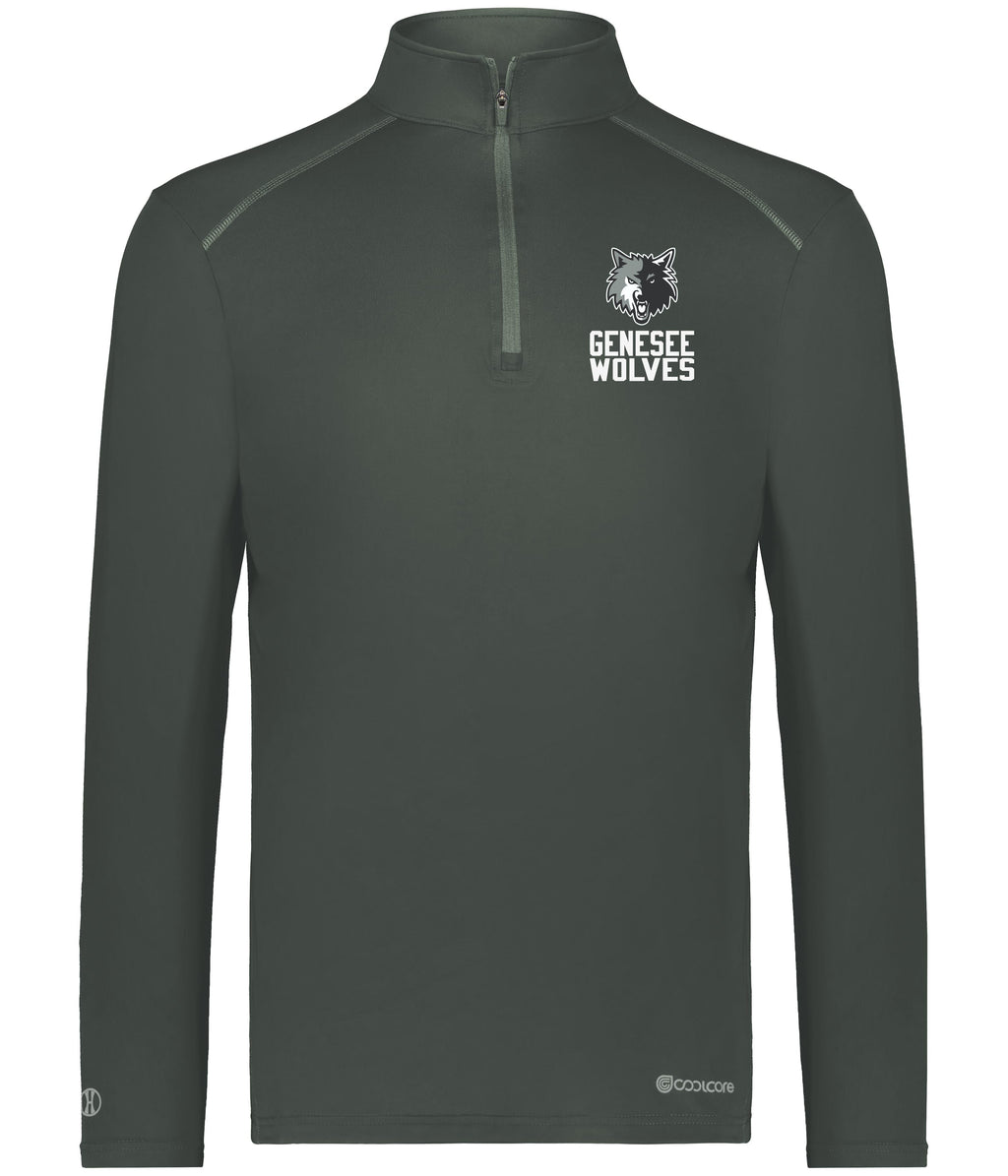 Genesee Wolves Cool Core 1/4 Zip Pullover - GWPTO