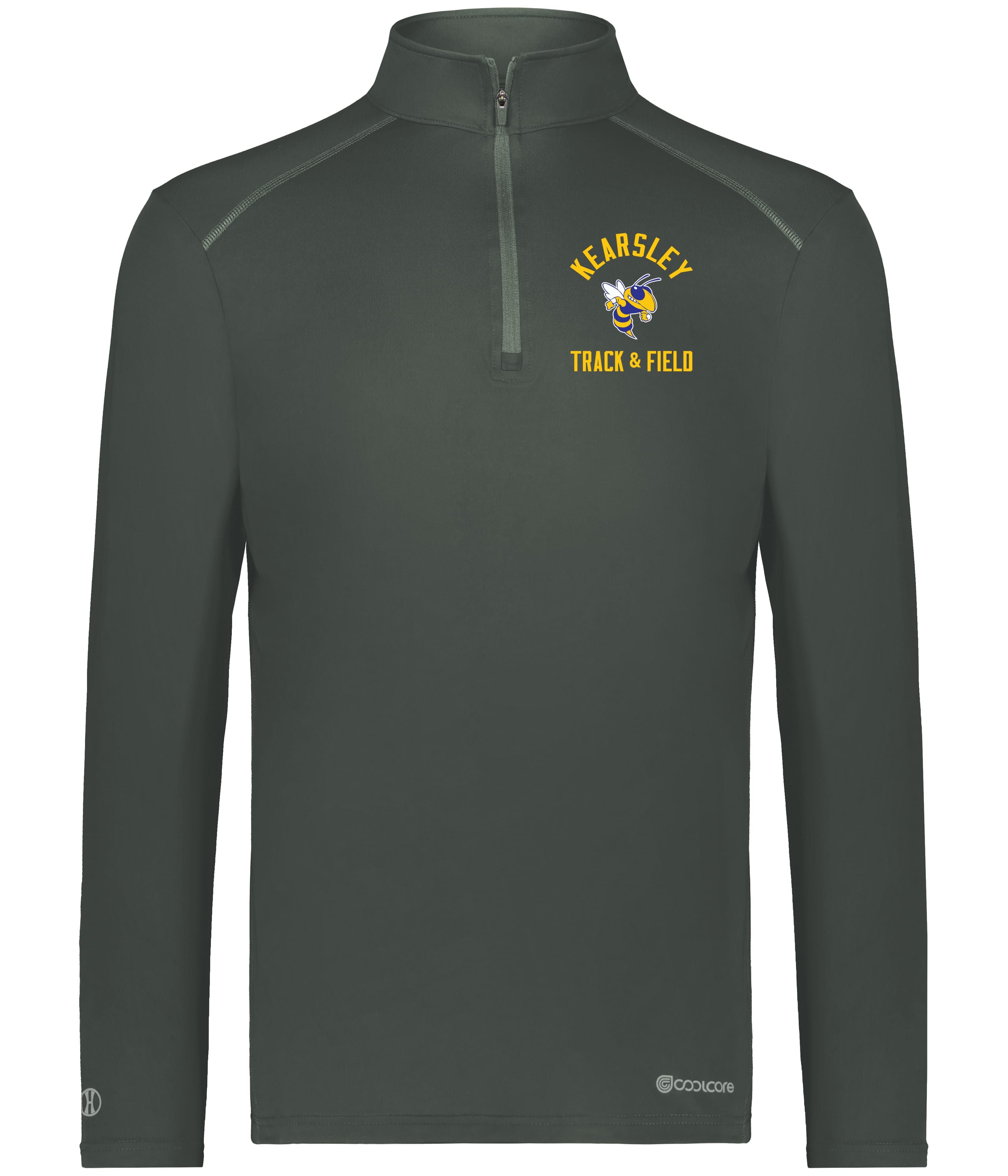 Kearsley Track & Field Cool Core 1/4 Zip Pullover