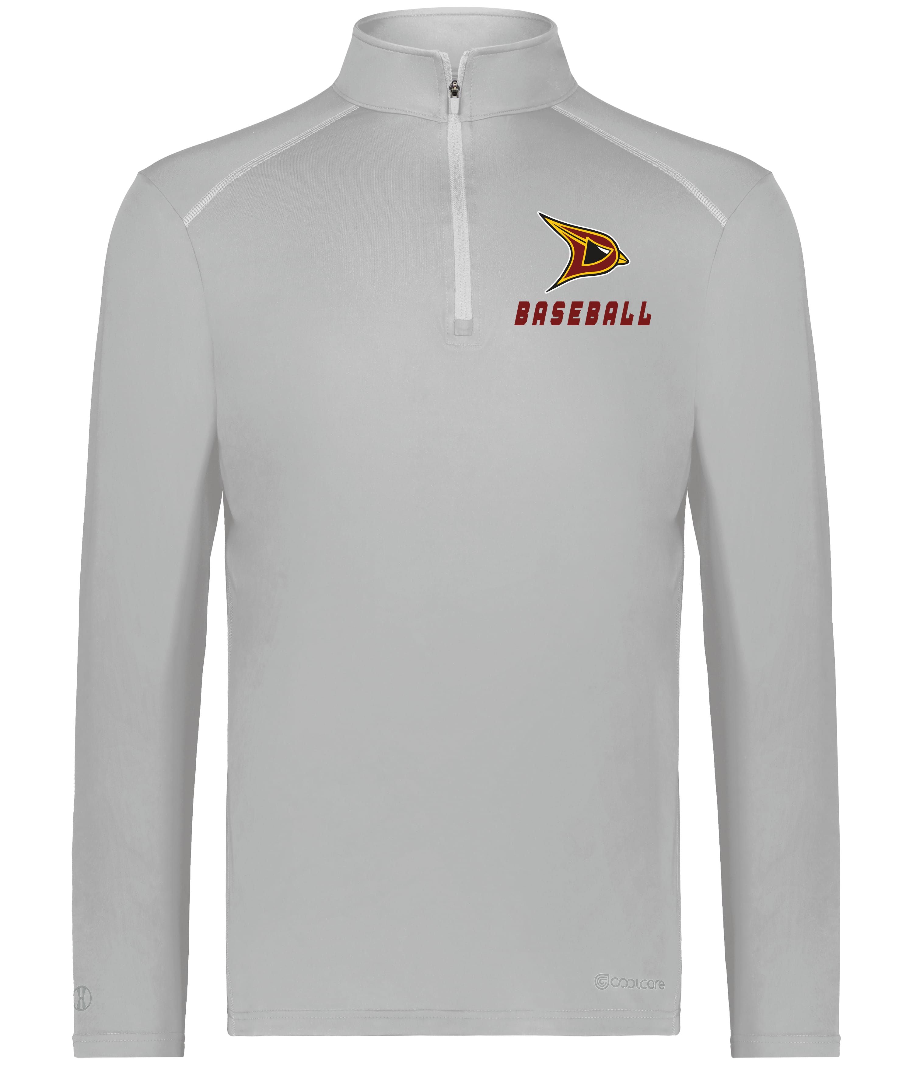 Davison Baseball Cool Core 1/4 Zip Pullover