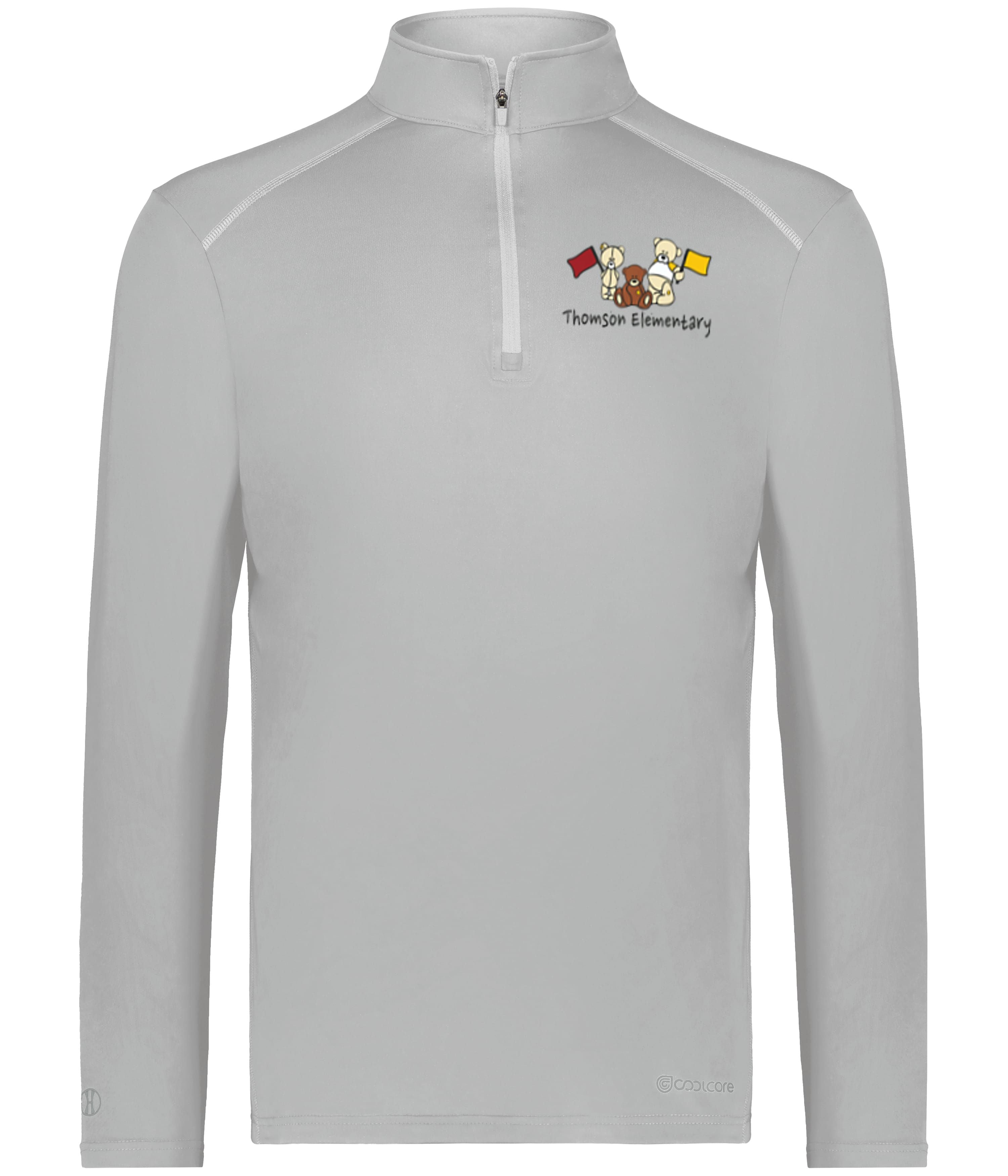 Thomson Elementary Cool Core Embroidered 1/4 Zip Pullover