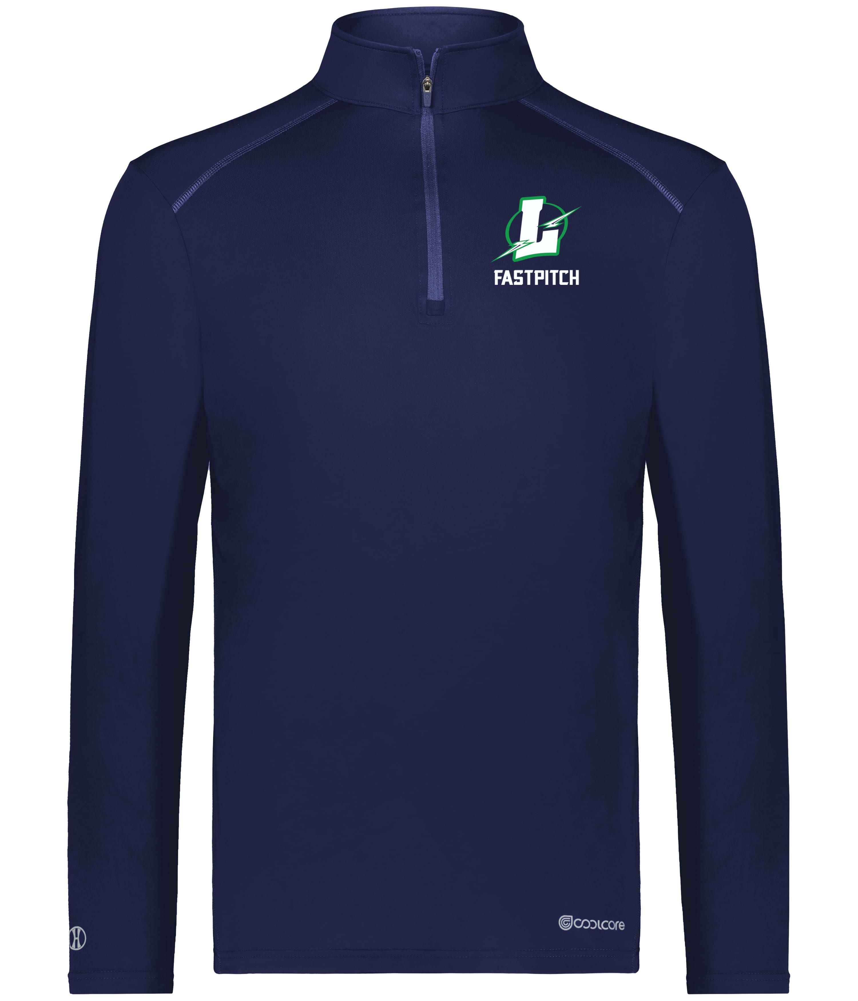 Lapeer Fastpitch Cool Core 1/4 Zip Pullover