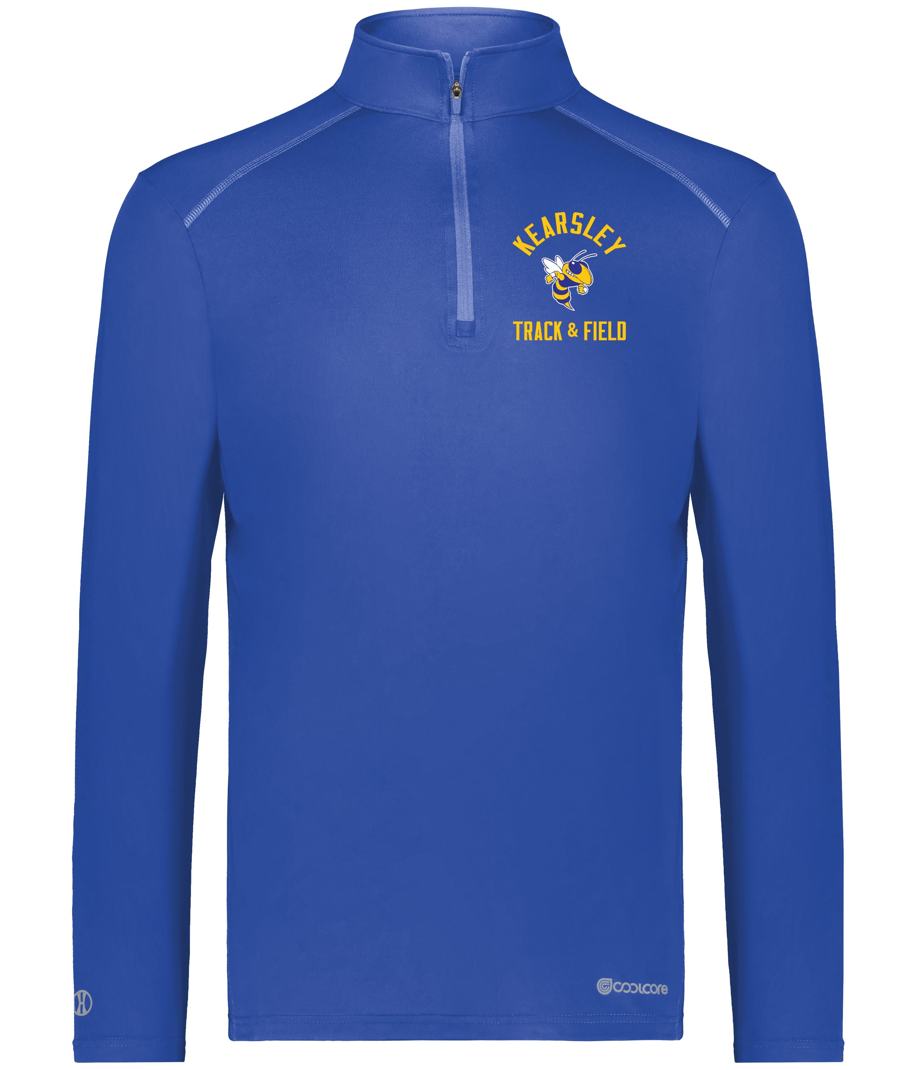 Kearsley Track & Field Cool Core 1/4 Zip Pullover