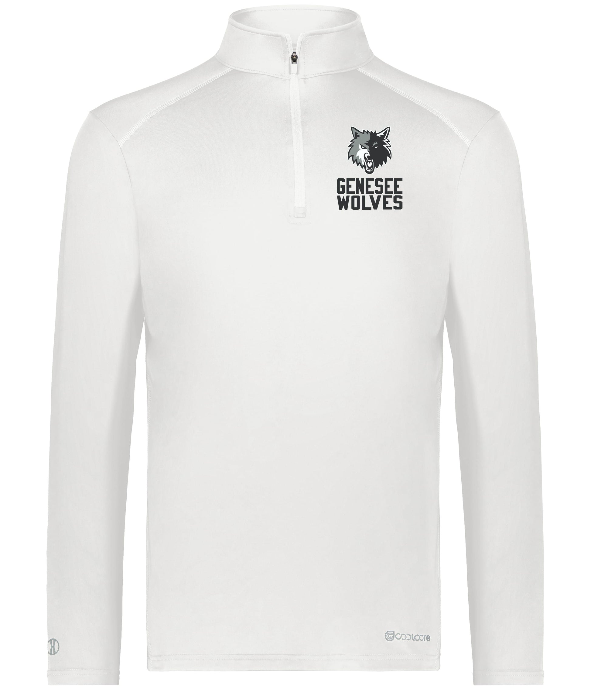 Genesee Wolves Cool Core 1/4 Zip Pullover - GWPTO