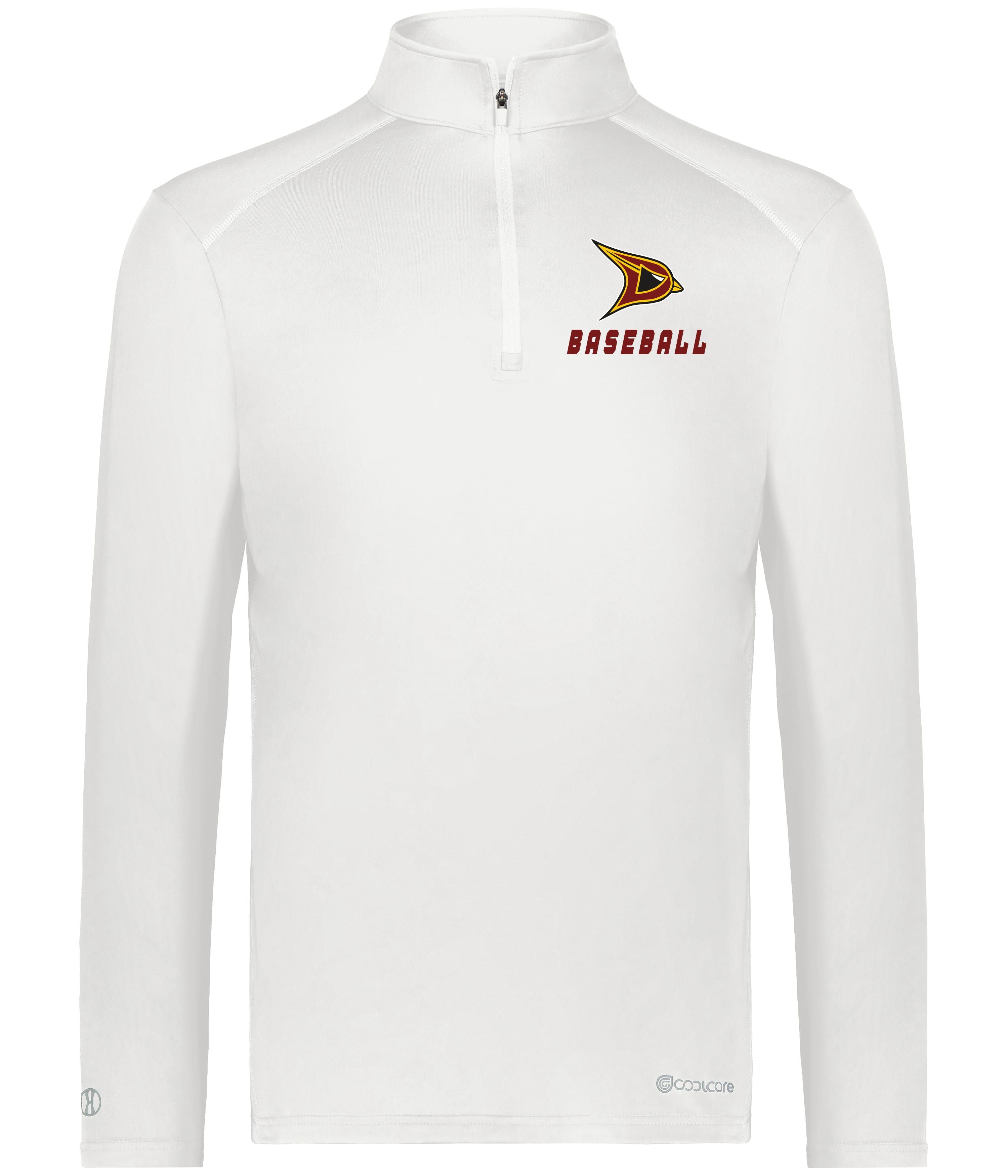 Davison Baseball Cool Core 1/4 Zip Pullover